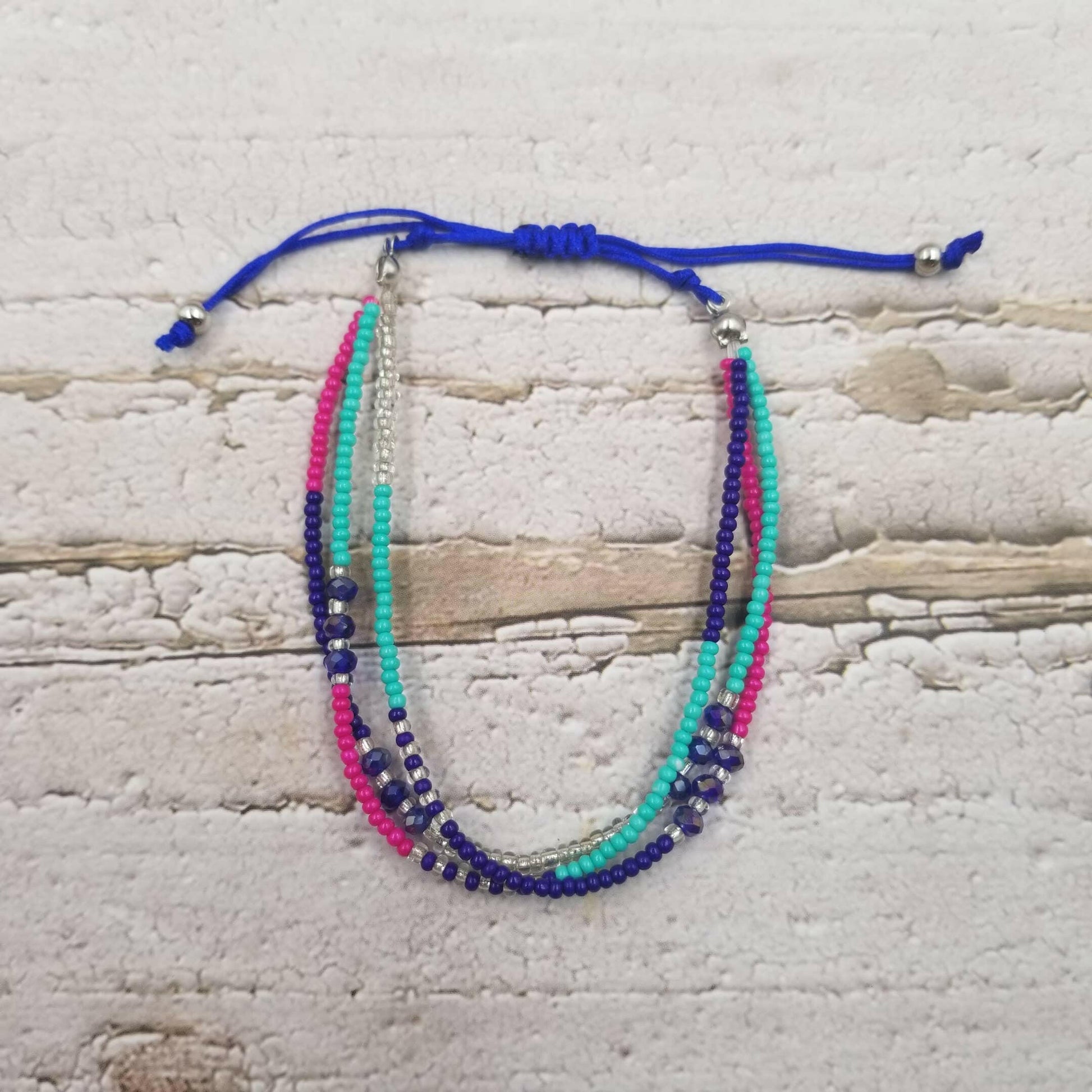 layered beads bracelet custom-made jewelry
