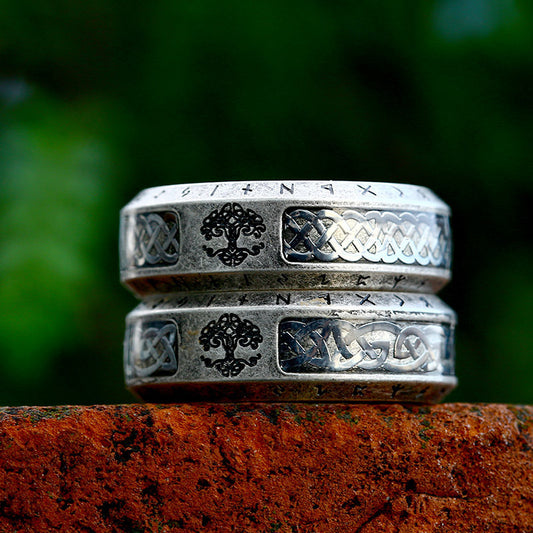 Women's Fashion Simple Titanium Steel Ring
