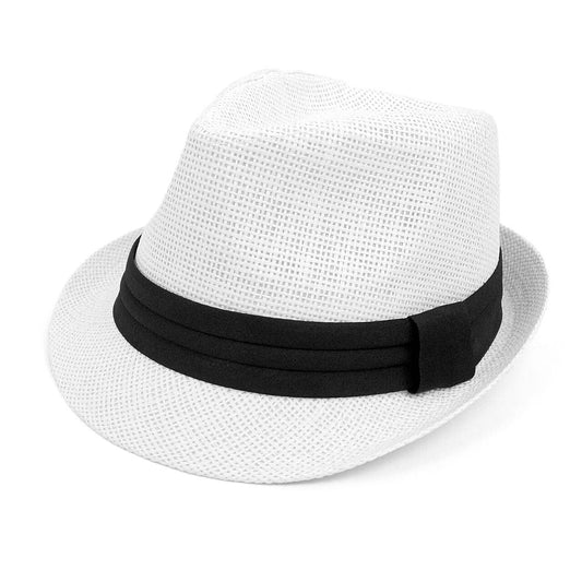 Classic Style Fashion Trilby Fedora with Black Band