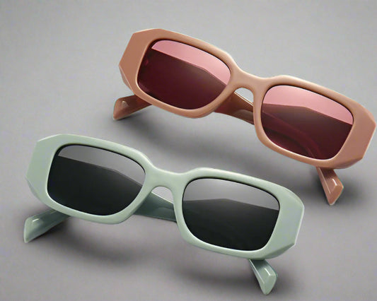 Green and yellow shades for women